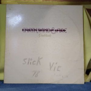 Earth Wind & Fire Gratitude 2LP Gatefold 1975 Vinyl Records